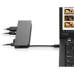 Hub chuyển đổi Lenovo Powered USB-C Travel Hub (4X90S92381)