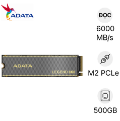 Ổ cứng SSD ADATA Legend 860 500GB M.2 PCIe Gen4x4 NVMe