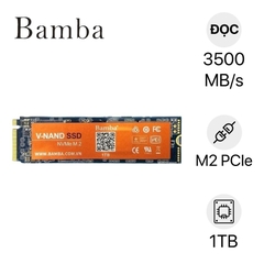 Ổ cứng SSD M.2 NVMe PCIe Gen 4 1TB Bamba