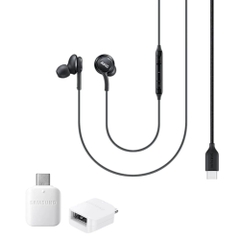 Đầu chuyển USB OTG Type C &amp; Tai nghe có dây AKG Type C
