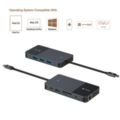 Mazer Multimedia Pro Hub 10-in-1 USB-C