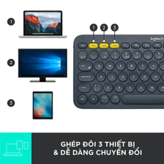 Bàn Phím Bluetooth Logitech K380s