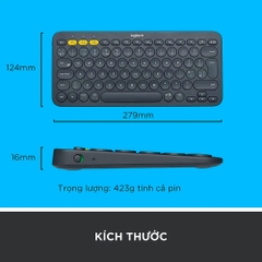 Bàn Phím Bluetooth Logitech K380s