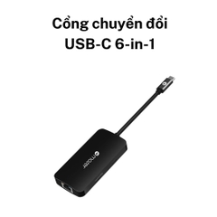 Mazer - Cổng chuyển đổi USB-C 6-in-1 Chính Hãng