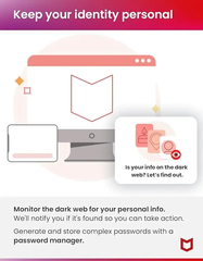 McAfee Total Protection 2024 | 1 Device | 1 Year Subscription