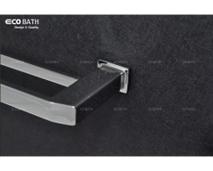 Vắt khăn đơn EcoBath EC215-08 màu inox bóng
