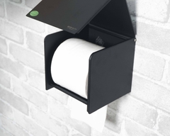 Lô giấy vệ sinh EcoBath EC3006MB màu đen mờ