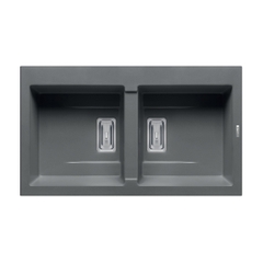 Chậu rửa bát PYRAMIS Pyragranite Kartesio 2B Iron Grey