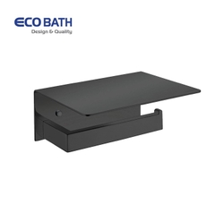 Lô giấy vệ sinh EcoBath EC3068MB màu đen mờ