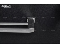 Vắt khăn đơn EcoBath EC215-08 màu inox bóng