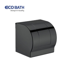 Lô giấy vệ sinh EcoBath EC3008MB màu đen mờ