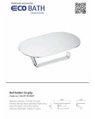 Lô giấy vệ sinh EcoBath EC3069