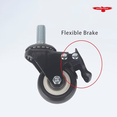 Bánh xe chân bàn máy khâu, Chân bánh xe công nghiệp