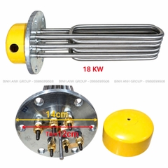 Sợi đốt nồi hơi bàn là công nghiệp ( mai so nhiệt nồi hơi) 380V 9kw,12kw, 18kw và 24kw( loại 6 lỗ)