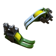 Chân vịt nhựa bánh xe chống nhăn 1 kim T351 5ly