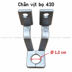 Chân vịt máy bọ 430 lỗ tròn 1.2CM