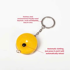 Thước cuộn rút Hoechstmass 150cm (Có móc khóa)