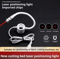 Đèn cần laser lấy dấu vải dấu cộng, trừ, chấm tròn