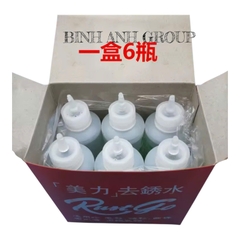 Dung dịch tẩy gỉ sắt trên vải Rustgo