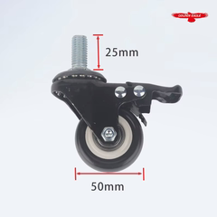 Bánh xe chân bàn máy khâu, Chân bánh xe công nghiệp