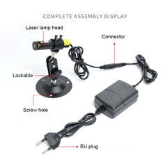 Đèn laser lấy dấu vải, đồ gỗ, CNC ... đèn dấu + -