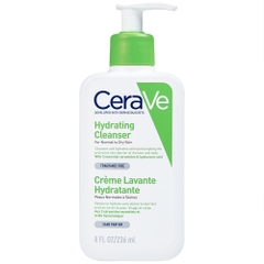 Cerave Srm Da Khô HYDRATING CLEANSER  - Xanh Lá 473Ml (Cty)