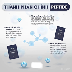 Smas Mặt Nạ Smas Peptide Silk Mask (Cty) - MIẾNG LẺ