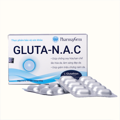 Pharmaform Glutanac Viên Uống Giảm Mụn Trẻ Hóa 30 Viên (Cty)
