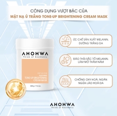 AHOHWA Tone-Up Brightening Cream Mask ( Mặt Nạ Ủ Trắng ) 500G