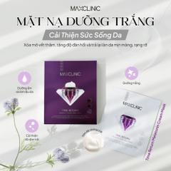 Maxclinic Mặt nạ Time Return Melatonin Cream Mask Sheet 28g (CTY)