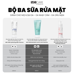 Md Care Srm Salicylic Foaming Kiểm Soát Da Dầu Mụn 150Ml-Trắng Đỏ (Cty)