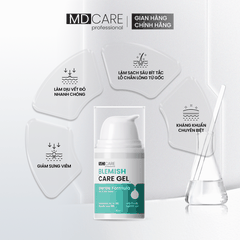 Md Care Blemish Care Gel Chấm Mụn 15Ml - Xanh Ngọc (Cty)