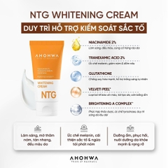 Ahohwa | Kem Dưỡng Whitening NTG 50Ml - Màu Cam (Cty)