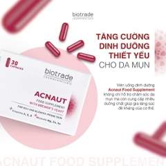 Biotrade Viên Uống Acnaut Điều Trị Mụn 30 Viên (Cty)