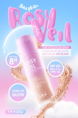 Srx KCN Rosy Veil Tone-up Glow Sun Serum 50Ml - Màu Hồng (Cty)