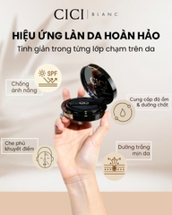 CICI BB Cushion Rose Gold #23 tone tự nhiên chữ Vàng 15g (CTY)