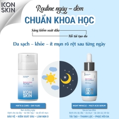 Icon Skin Serum Ban Đêm Night Miracle Multi-Acid Serum 30Ml (Cty)