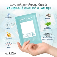 Ahohwa Mặt Nạ Vitamin K Mask 23ml (Cty)