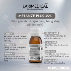 Larimedical (L08) Dung Dịch Melanze Plus 35% Dưỡng Sáng  60Ml (Cty)