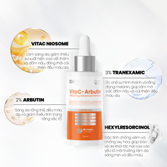 Md Care Serum Vitac - Arbutin Prebiotics 30Ml- Màu Cam (Cty)