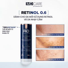 MDcare Pro Retinol 0.6 Kem dưỡng da 30ml (Cty)