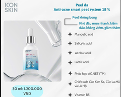Icon Skin Peel Da Anti-Acne Smart Peel System 18% 30Ml (Cty)