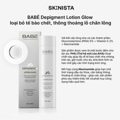 Babe Lotion Depigment + Lotion Glow Dưỡng Ẩm Sáng Da 150Ml (Cty)
