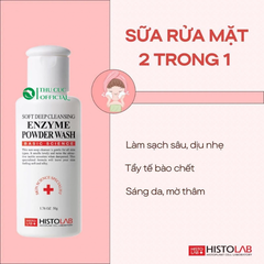 Histolab Srm Enzym Powder Wash  Tẩy Da Chết 50G (Cty)