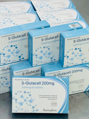 Pharmaform S-Glutacell Viên Ngậm Trắng Da 200Mg (Cty)