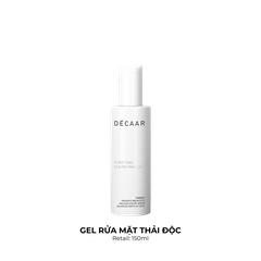 Decaar Purifying Cleansing Gel Rửa mặt thải độc 150ml (CTY)