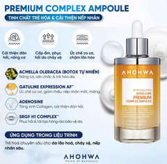 Ahohwa Premium Comlex Ampoule tinh chất trẻ hoá, giảm nhăn 150ml (CTY)
