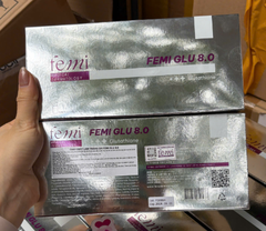 Femi Glu 8.0 Tinh Chất Làm Trắng Da 5Ml X 5 (Cty) - Lọ Lẻ