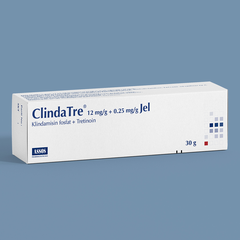 Assos ClindaTre 12 mg/g + 0.25 mg/g Jel 30g (Nđ)