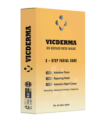 Vicderma B9 Repair Skin Mask 3-Step Facial Care (CTY) - Hộp